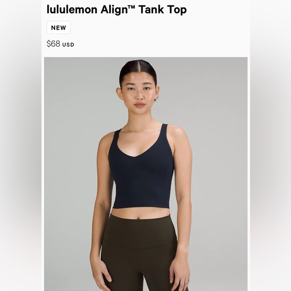 Lululemon cropped tank top, 6 - Picture 7 of 7
